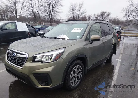 2020 Subaru Forester Premium z USA, uszkodzony, nr VIN JF2SKAJC6LH526996